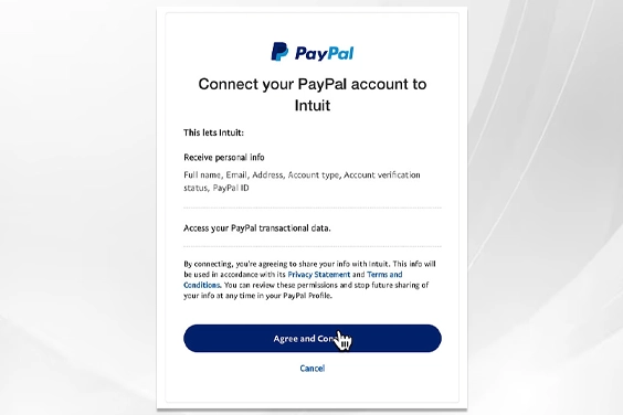 QuickBooks Online PayPal Connect