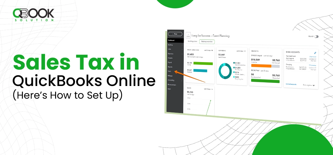 Sales Tax in QuickBooks Online 
