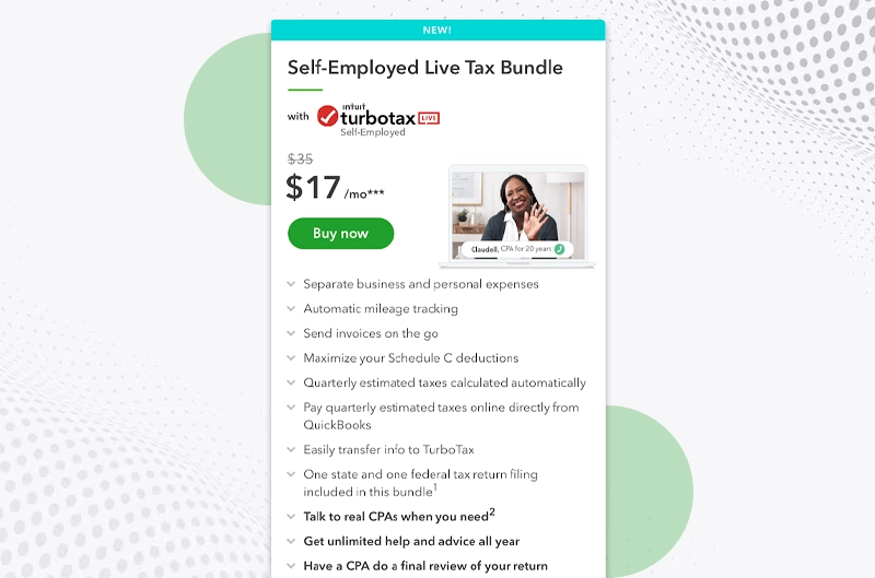 Self-Employed Live Tax Bundle