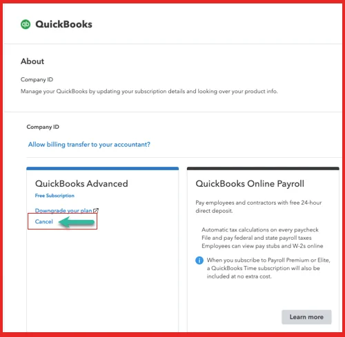 Reminders Before you Cancel your QuickBooks Online Subscription