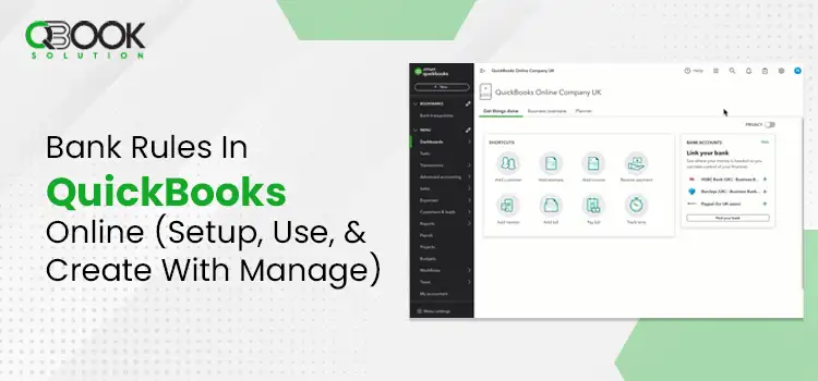Bank Rules in QuickBooks Online 